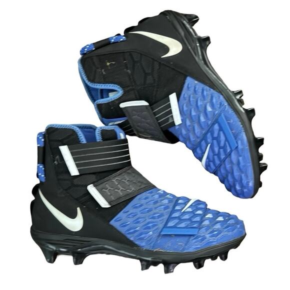 Nike Force Savage Elite 2 TD Football Cleats Mens Size 12 Blue AH3999-004 Rare main image 8